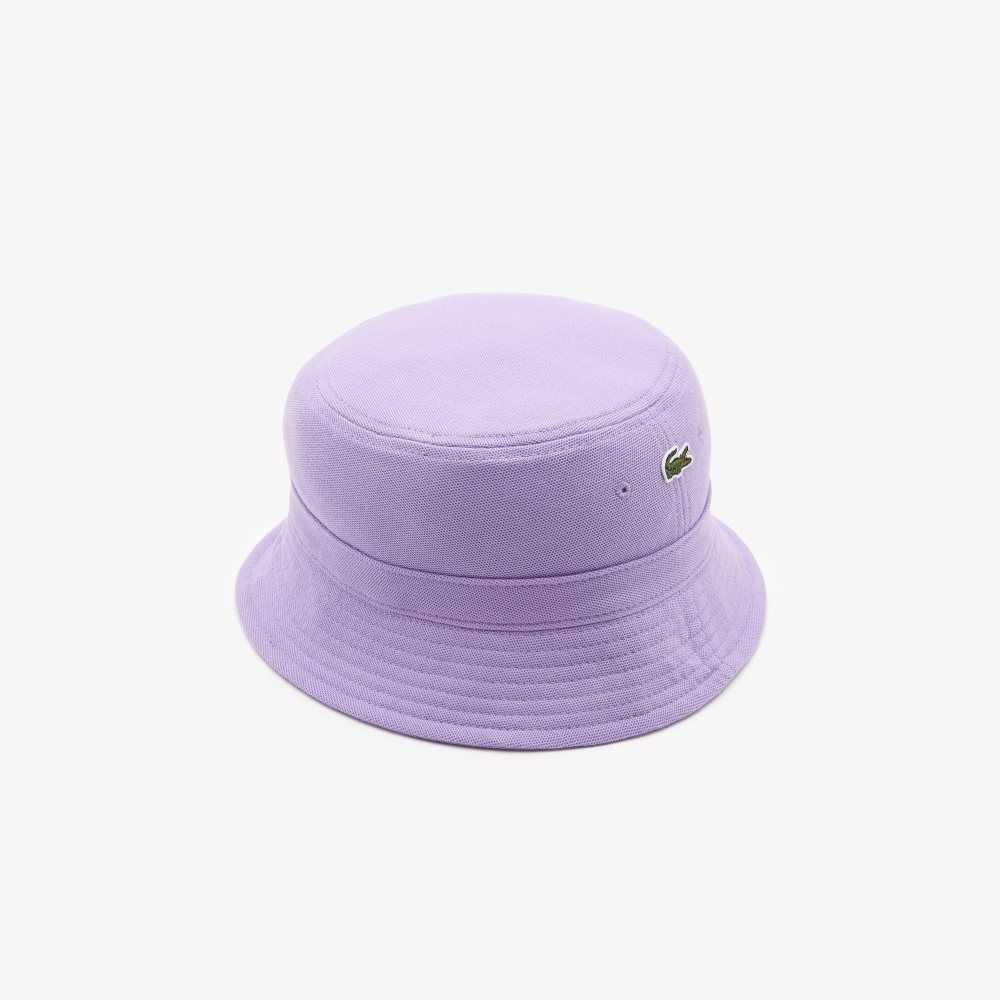 Lacoste Organic Bomull Bucket Lilla | 9410-DMVSO