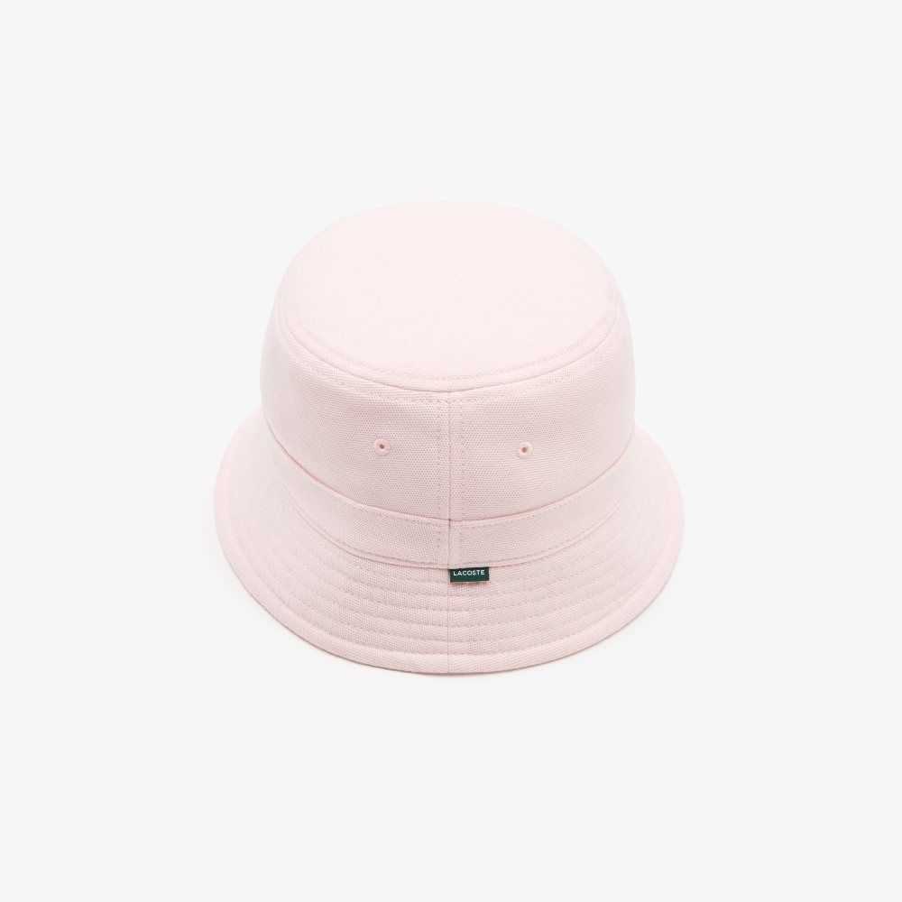 Lacoste Organic Bomull Bucket Lyse Rosa | 9561-BHRZG