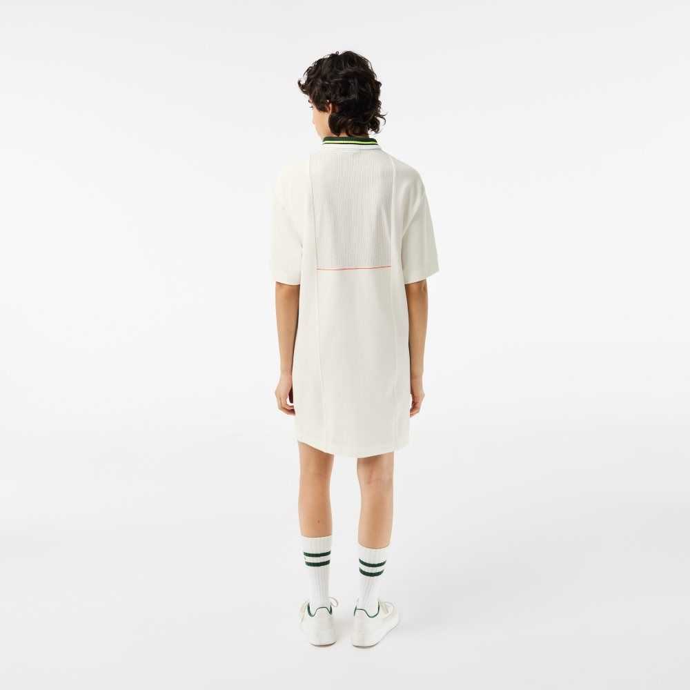 Lacoste Organic Bomull French Made Polo Hvite | 3681-NKCIP