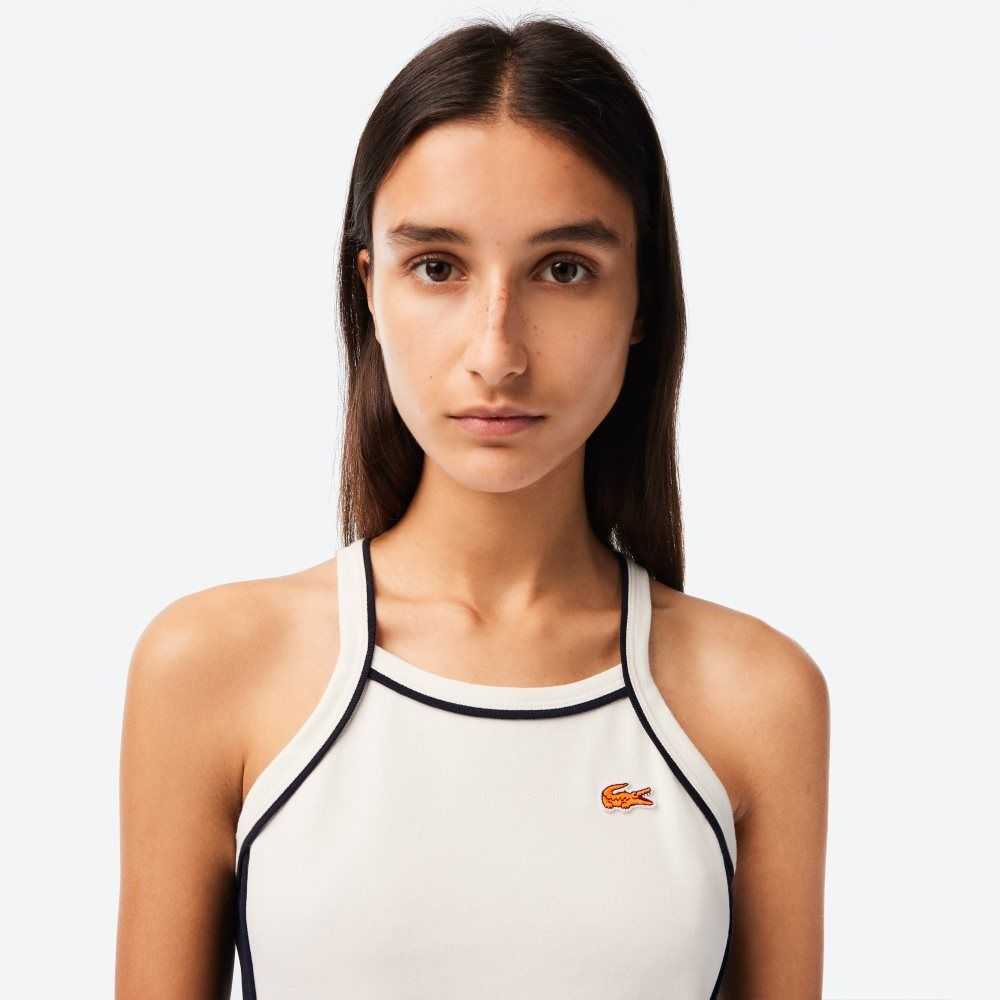 Lacoste Organic Bomull French Made Tennis Hvite | 8456-CIZQN