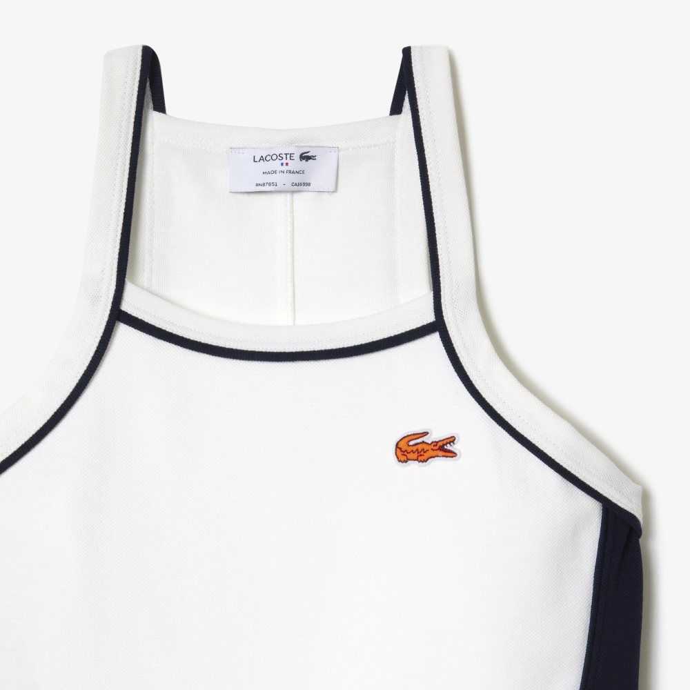 Lacoste Organic Bomull French Made Tennis Hvite | 8456-CIZQN