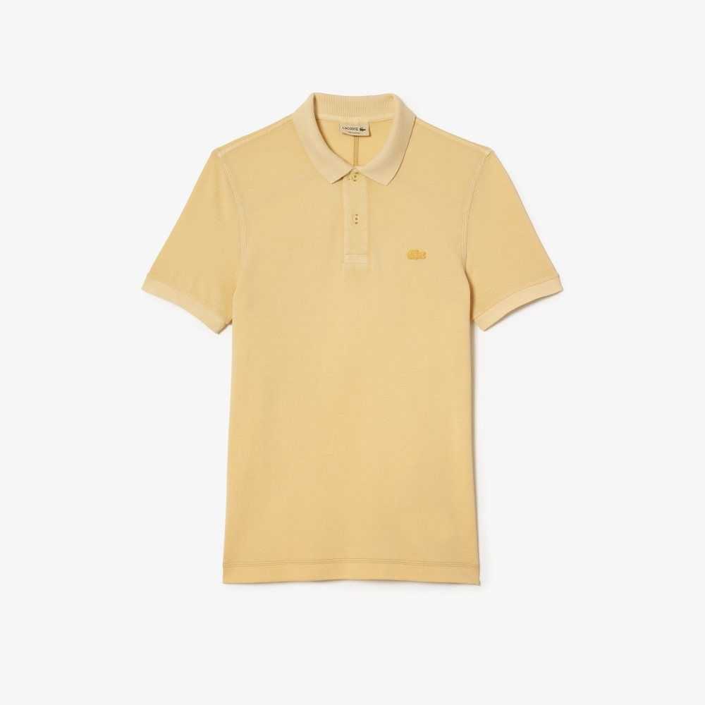 Lacoste Organic Bomull Gul | 0932-HUMCQ