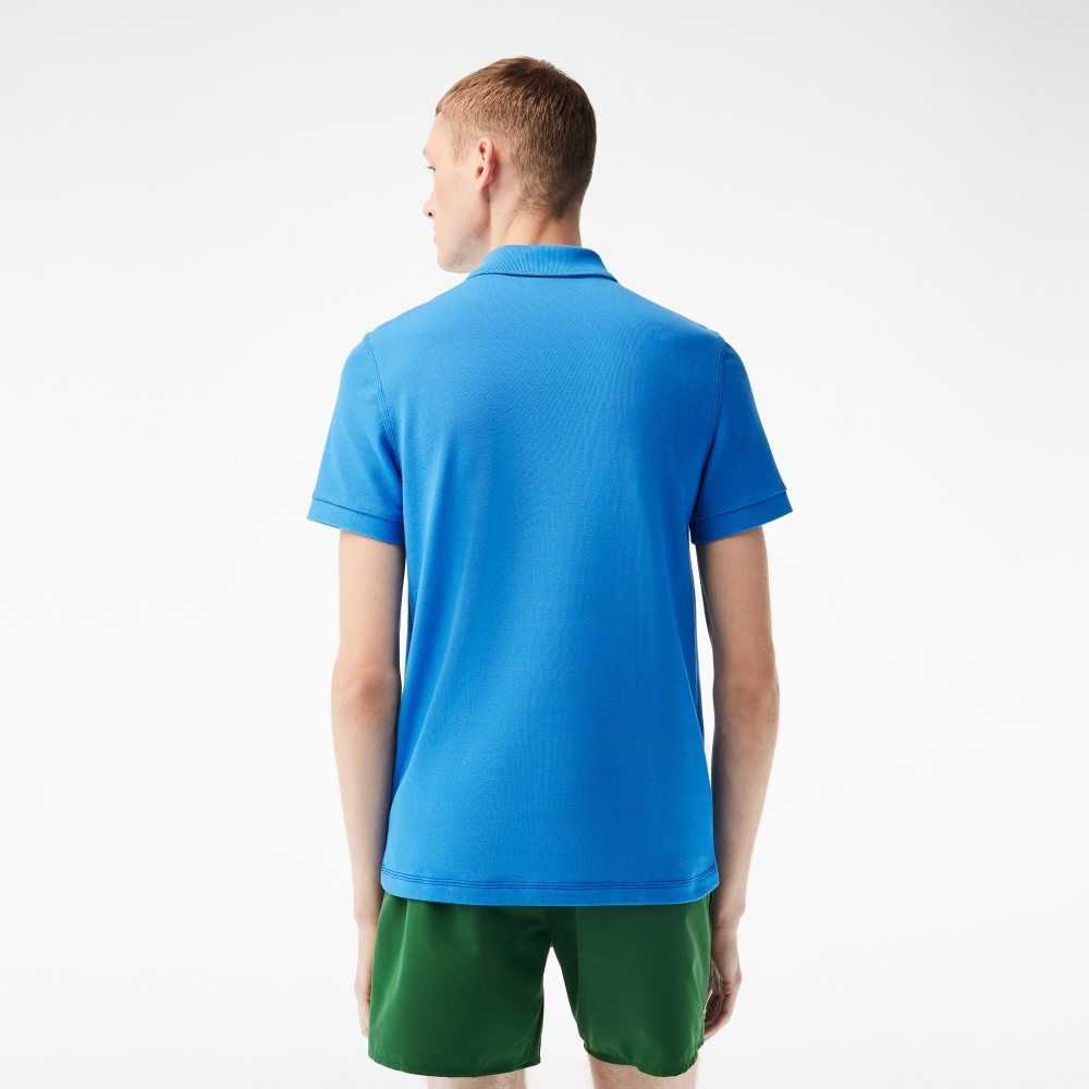 Lacoste Organic Bomull Printed Blå | 7260-EPBXG