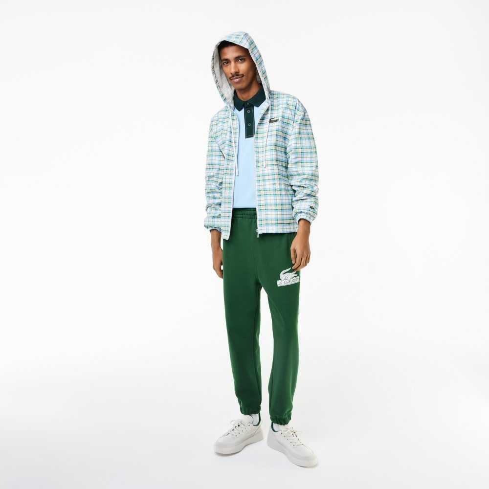 Lacoste Organic Bomull Track Pants Grønn | 2056-DTFQG