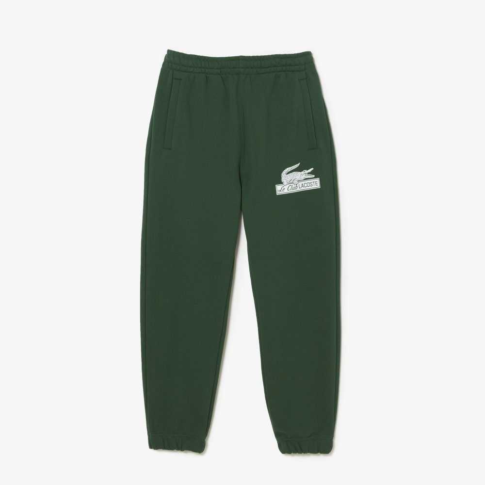 Lacoste Organic Bomull Track Pants Grønn | 2056-DTFQG