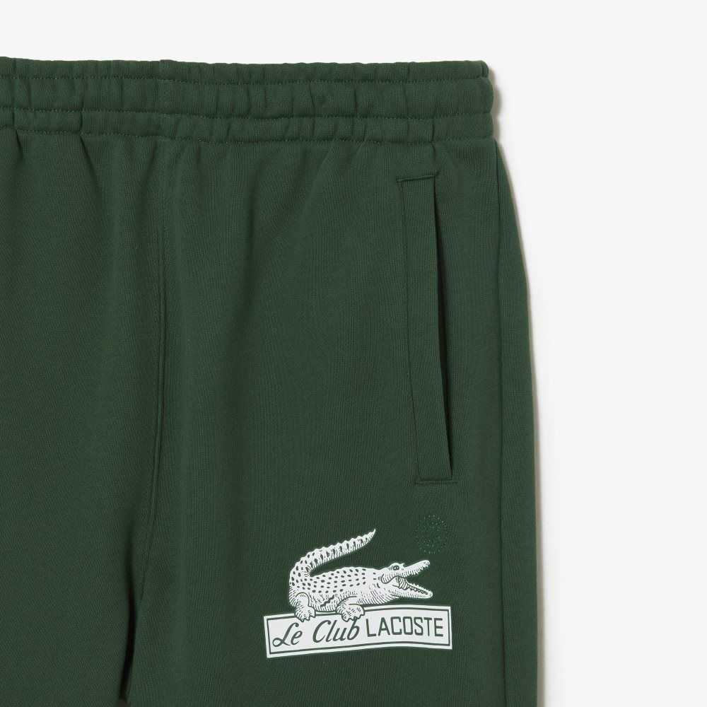 Lacoste Organic Bomull Track Pants Grønn | 2056-DTFQG