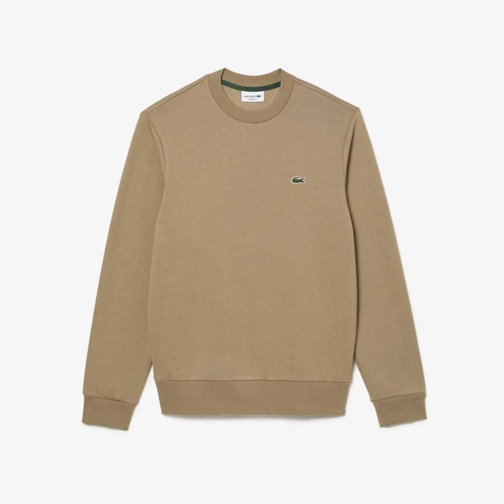 Lacoste Organic Brushed Bomull Beige | 1624-KIZEU