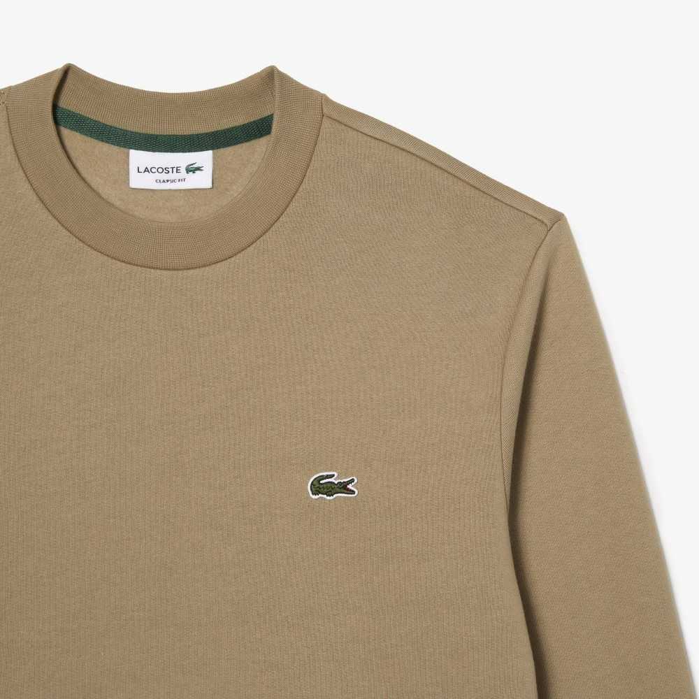 Lacoste Organic Brushed Bomull Beige | 1624-KIZEU