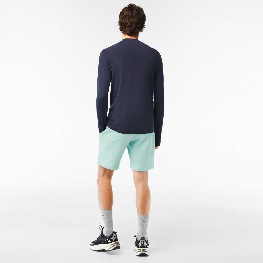 Lacoste Organic Brushed Bomull Fleece Mint | 3468-XNTQF