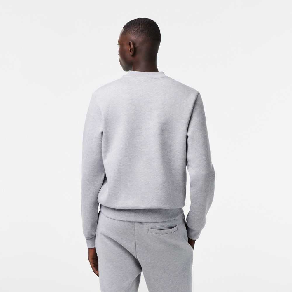 Lacoste Organic Brushed Bomull Grå | 3246-DJVOC