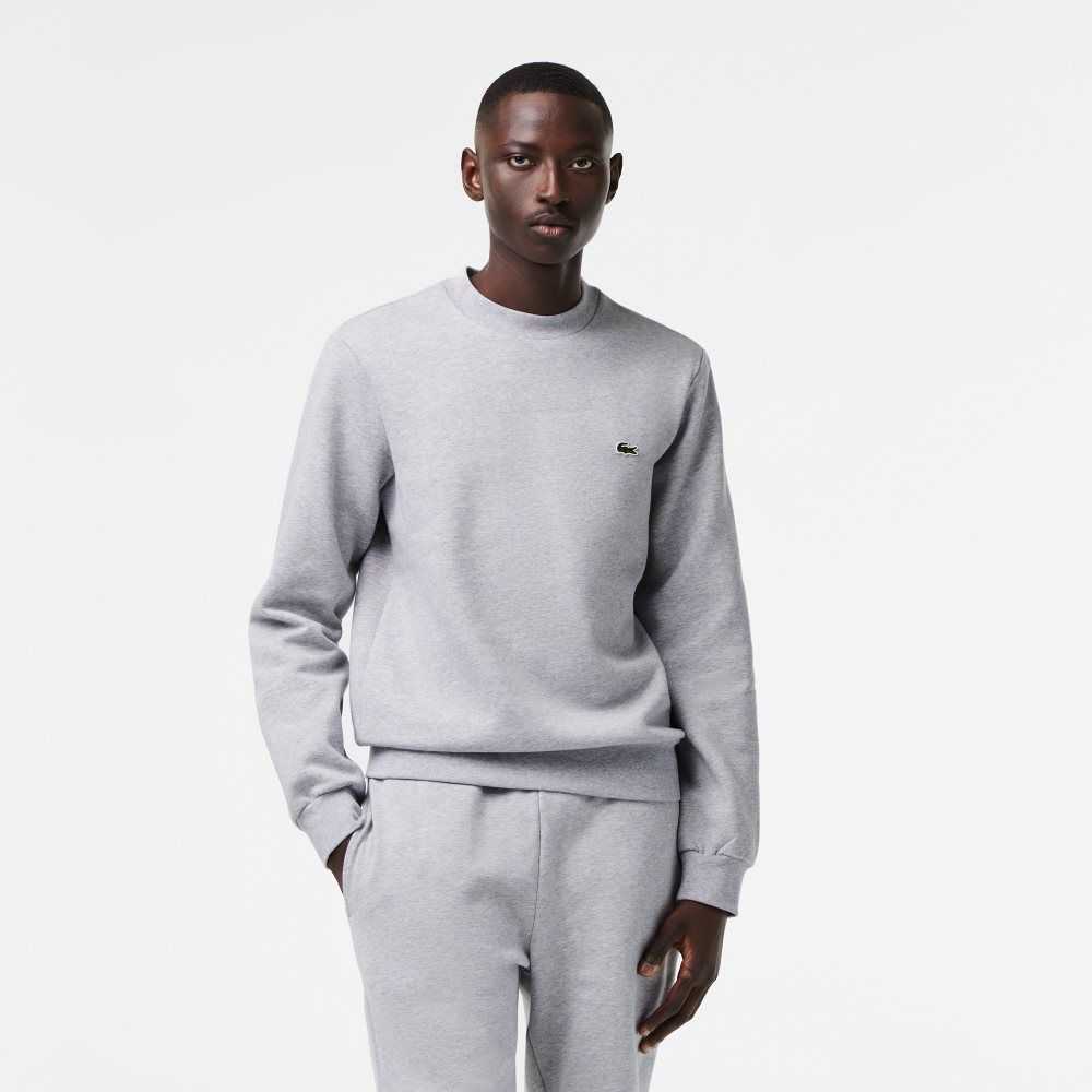 Lacoste Organic Brushed Bomull Grå | 3246-DJVOC