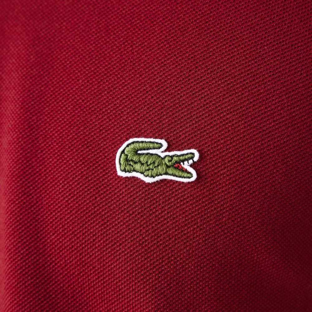 Lacoste Original L.12.12 Long Sleeve Bomull Burgunder | 2916-APVJQ