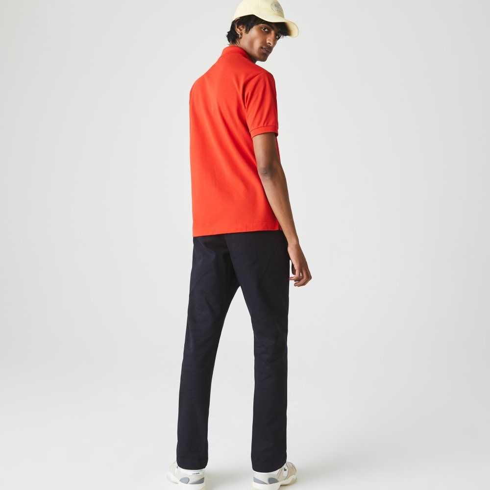 Lacoste Original L.12.12 petit pique cotton Rød | 0391-NJFVG