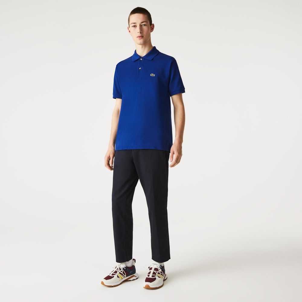 Lacoste Original L.12.12 petit pique cotton Blå | 1297-TUBQA