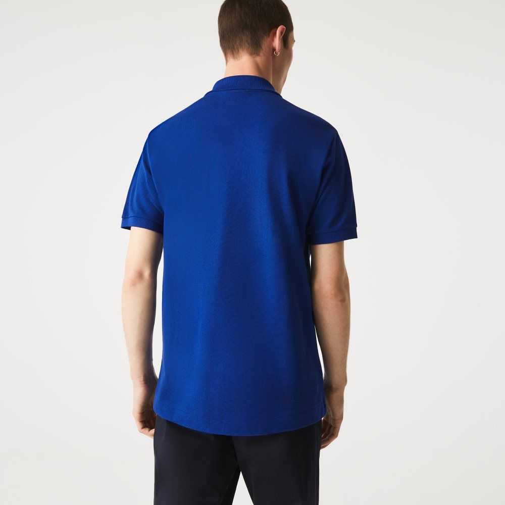 Lacoste Original L.12.12 petit pique cotton Blå | 1297-TUBQA