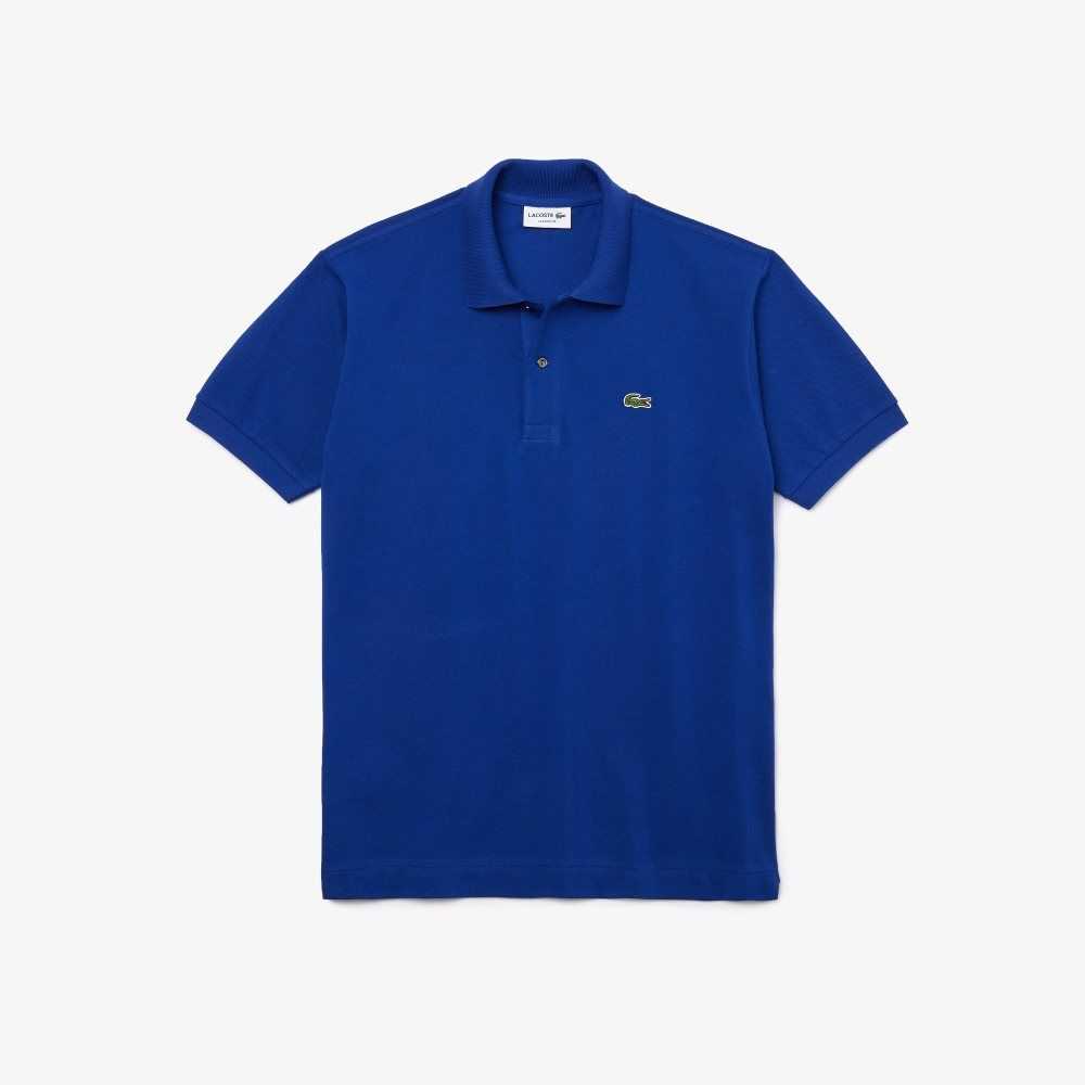 Lacoste Original L.12.12 petit pique cotton Blå | 1297-TUBQA