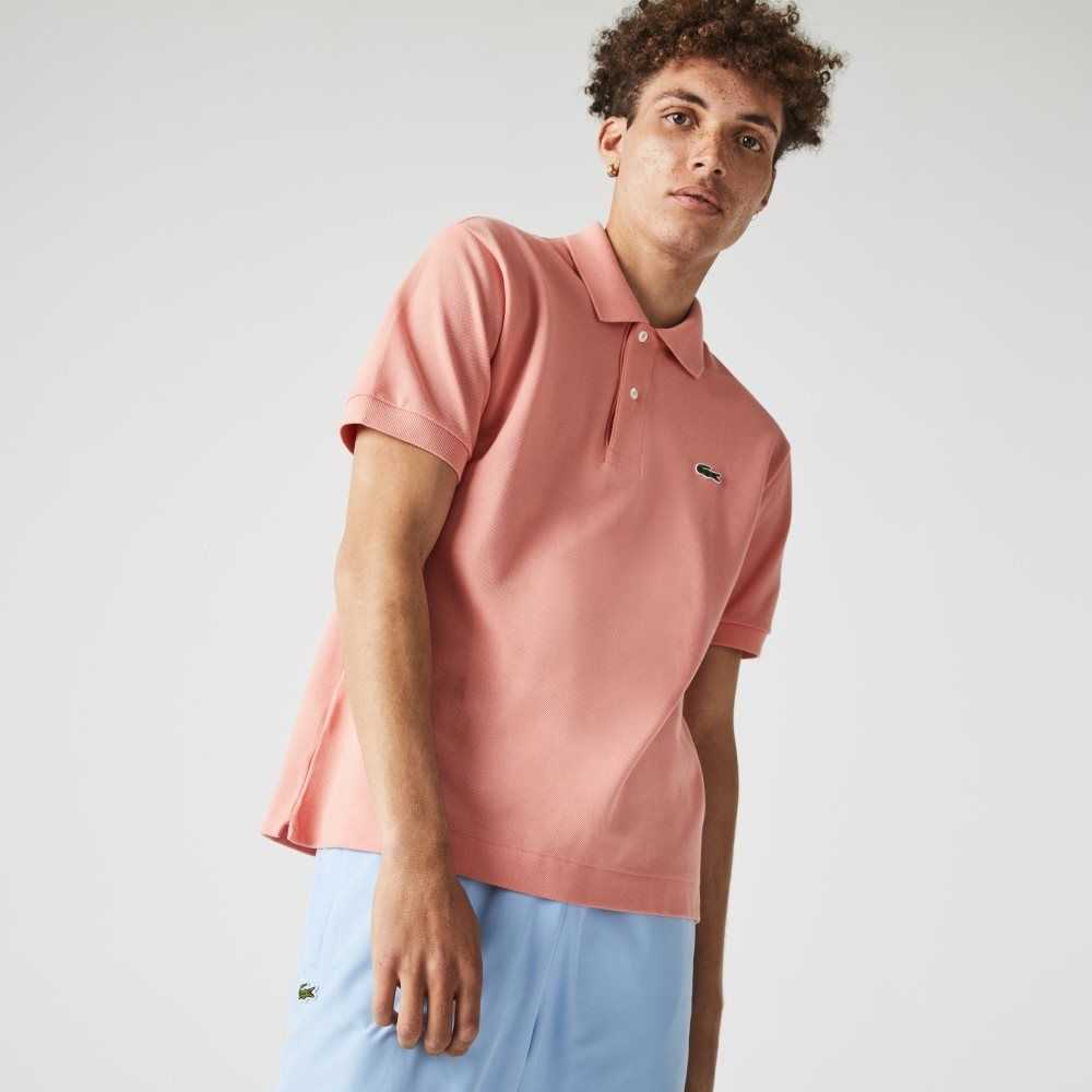 Lacoste Original L.12.12 petit pique cotton Rosa | 1976-UQNVF