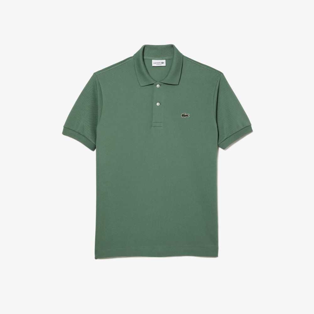 Lacoste Original L.12.12 petit pique cotton Khaki Grønn | 2954-PSNXZ