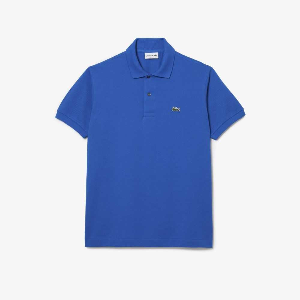 Lacoste Original L.12.12 petit pique cotton Blå | 6149-YMEUN