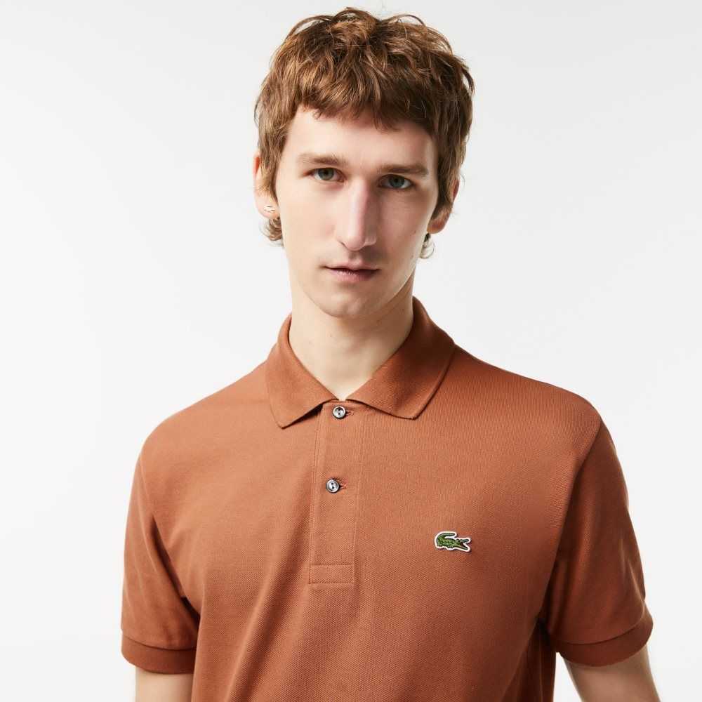 Lacoste Original L.12.12 petit pique cotton Lyse Brune | 6349-OXEYP