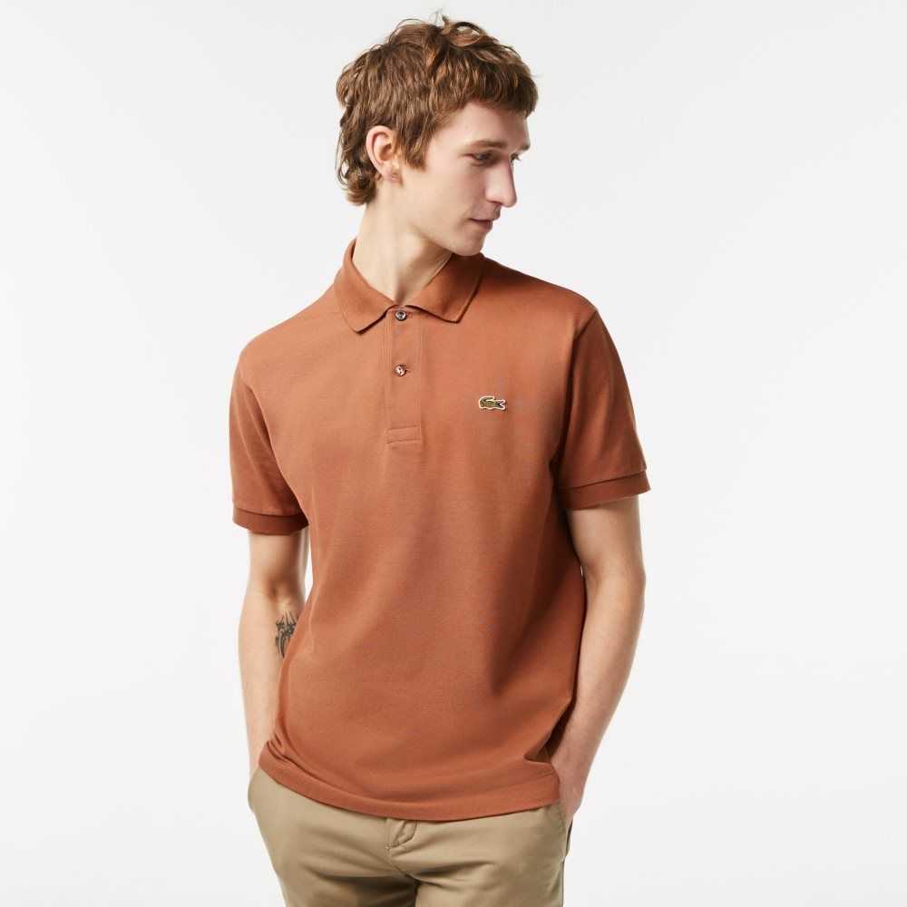 Lacoste Original L.12.12 petit pique cotton Lyse Brune | 6349-OXEYP