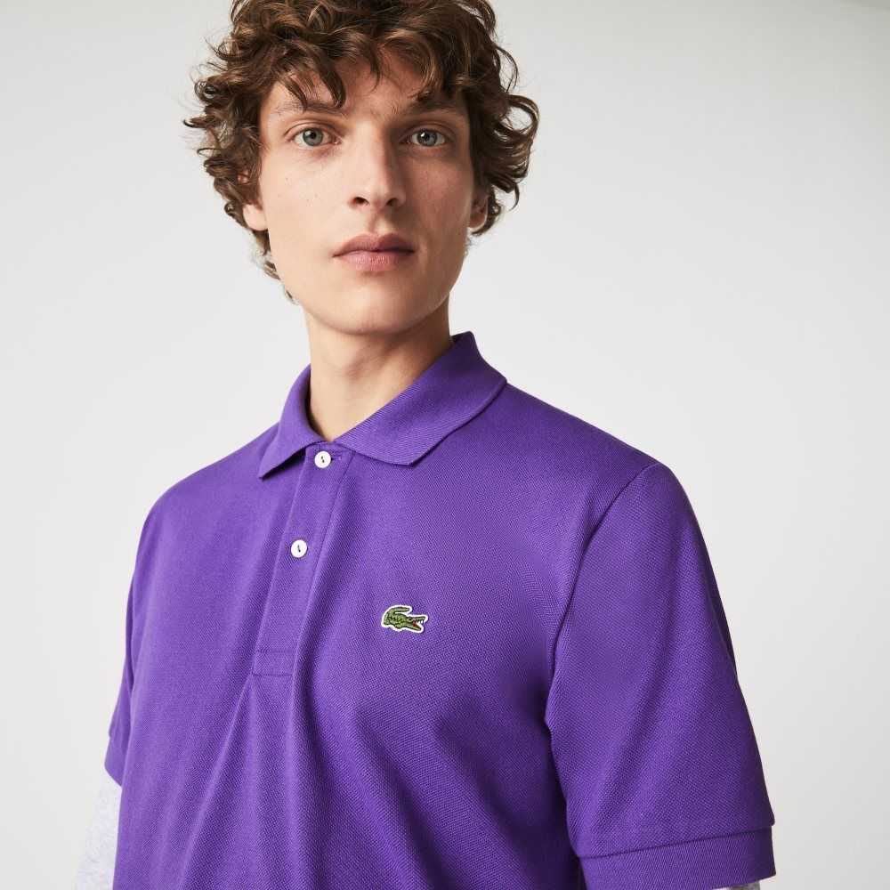 Lacoste Original L.12.12 petit pique cotton Lilla | 6542-CUXSM