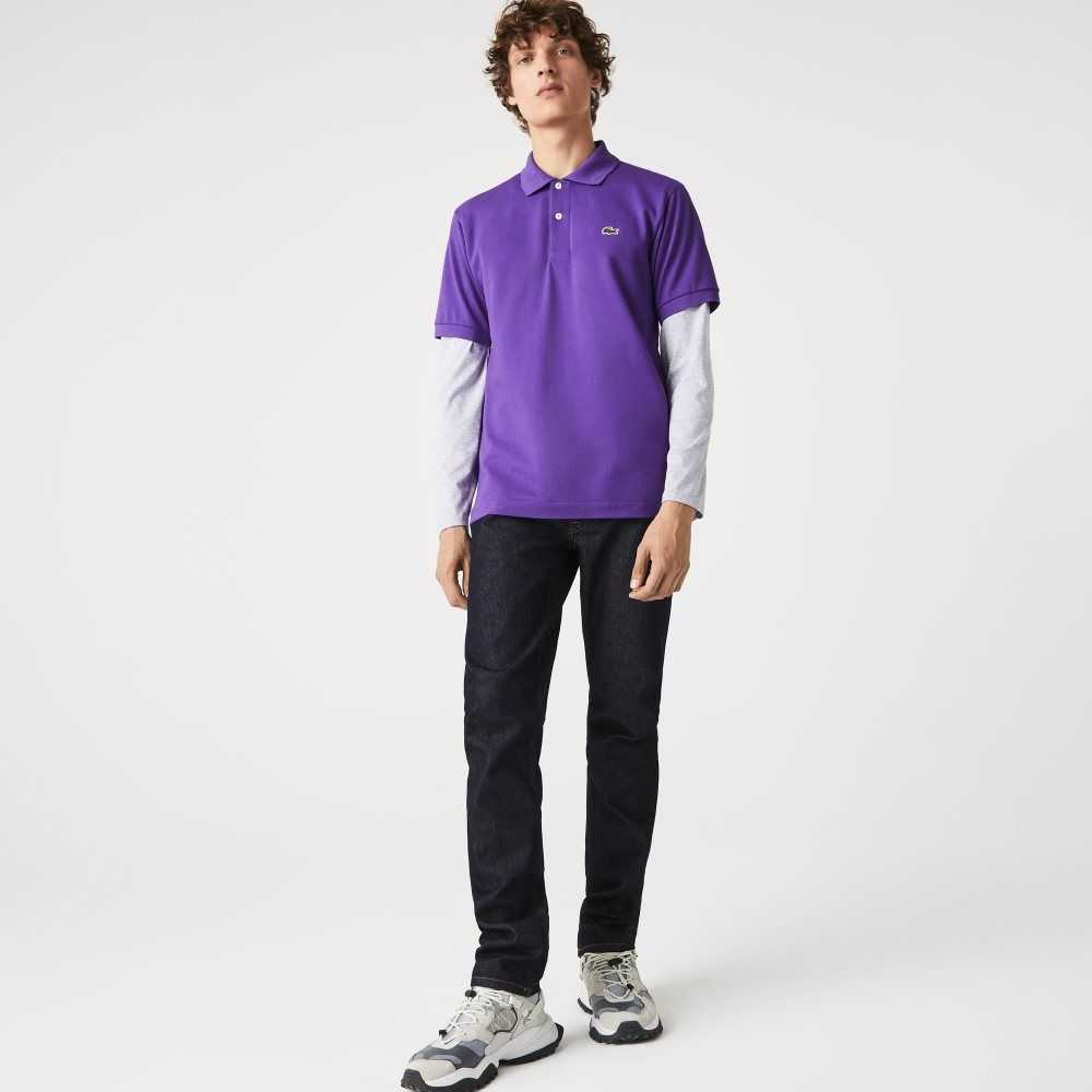 Lacoste Original L.12.12 petit pique cotton Lilla | 6542-CUXSM