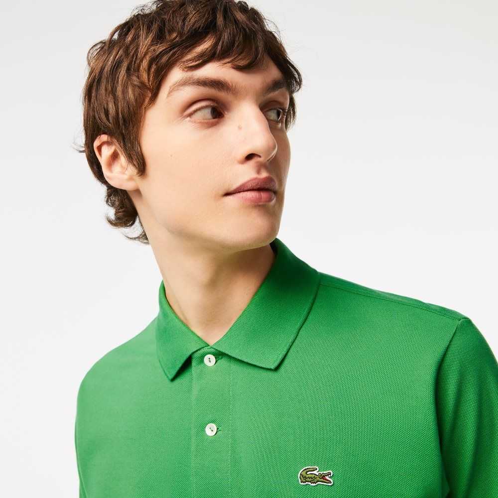 Lacoste Original L.12.12 petit pique cotton Grønn | 6914-VNEIO