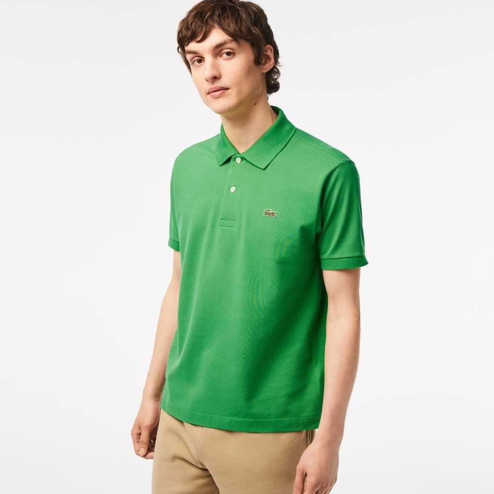 Lacoste Original L.12.12 petit pique cotton Grønn | 6914-VNEIO