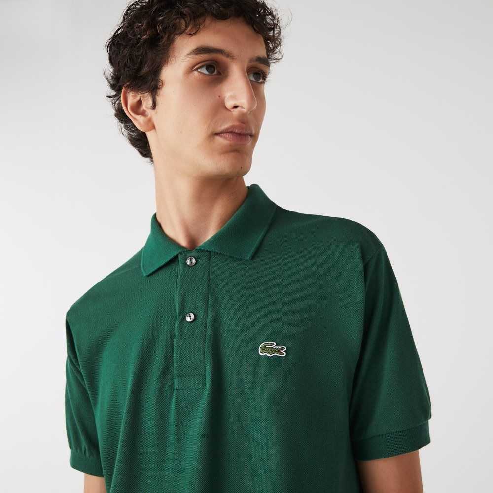 Lacoste Original L.12.12 petit pique cotton Grønn | 6987-AFHSN