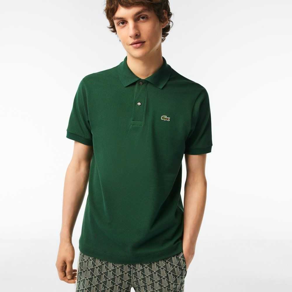 Lacoste Original L.12.12 petit pique cotton Grønn | 6987-AFHSN