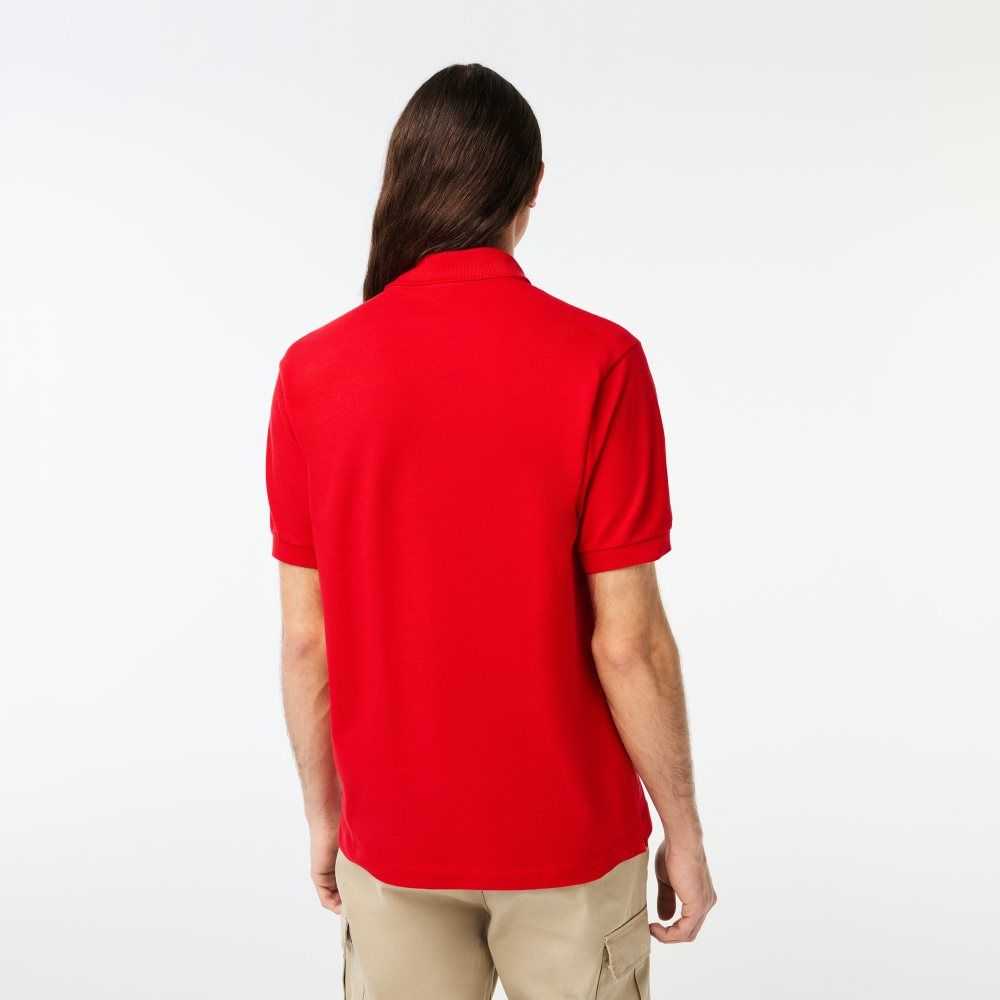 Lacoste Original L.12.12 petit pique cotton Rød | 7465-KDPVC