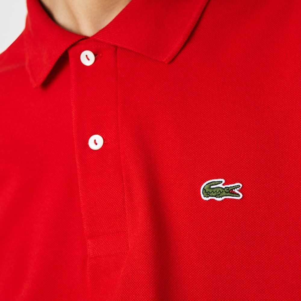 Lacoste Original L.12.12 petit pique cotton Rød | 7465-KDPVC