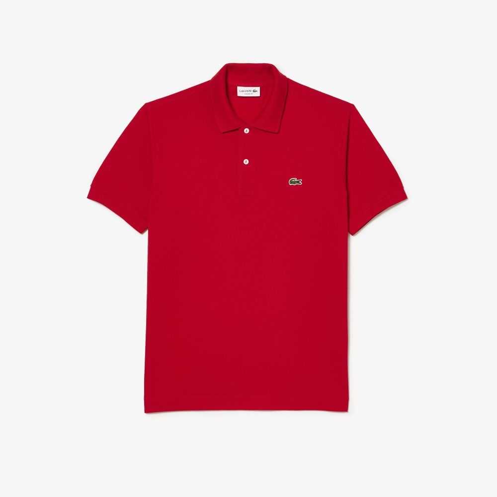 Lacoste Original L.12.12 petit pique cotton Rød | 7465-KDPVC