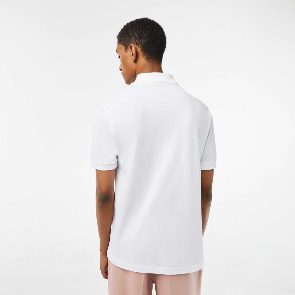 Lacoste Original L.12.12 petit pique cotton Hvite | 7620-ACJVG