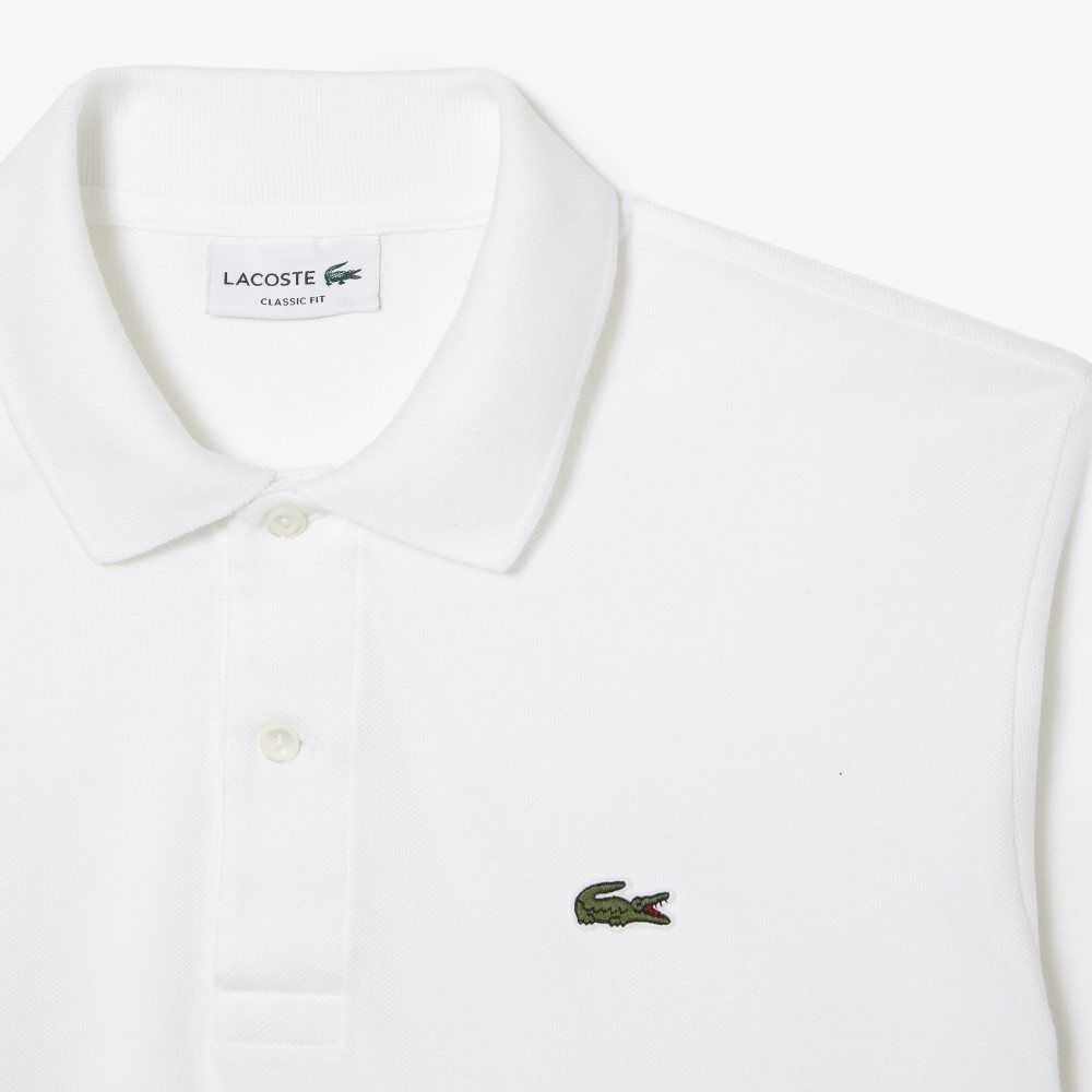 Lacoste Original L.12.12 petit pique cotton Hvite | 7620-ACJVG