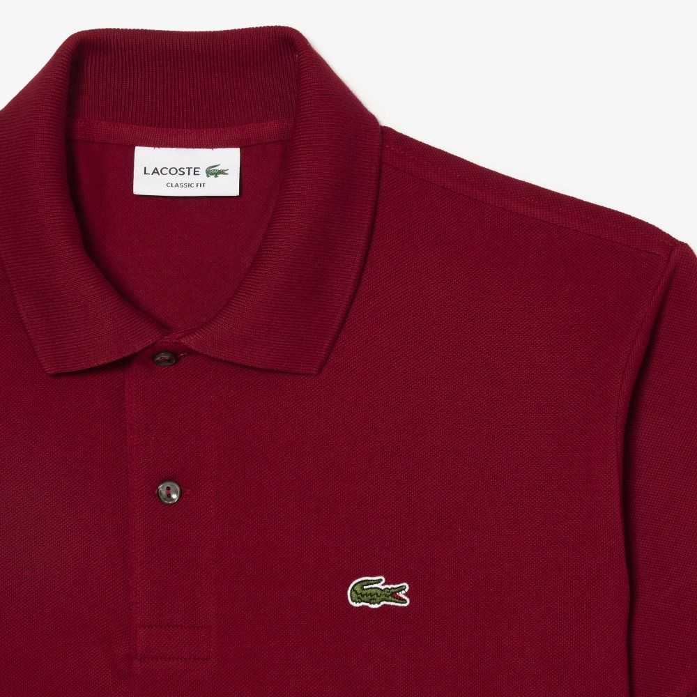 Lacoste Original L.12.12 petit pique cotton Burgunder | 7806-NGXEL