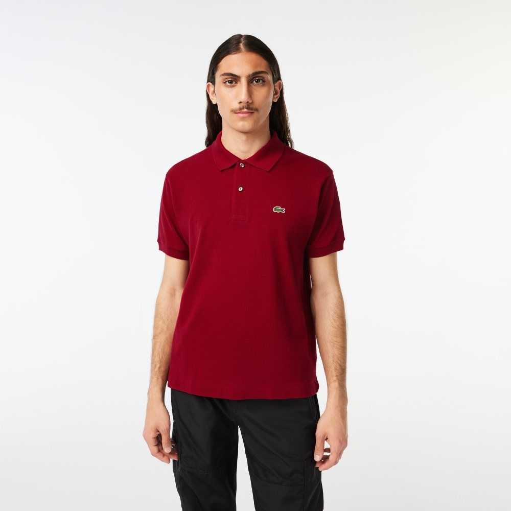 Lacoste Original L.12.12 petit pique cotton Burgunder | 7806-NGXEL