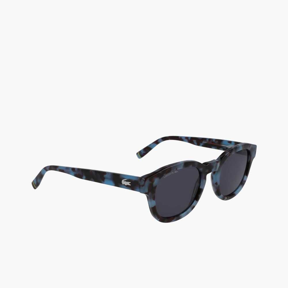 Lacoste Oval Bio Acetate National Geographic Burgunder | 4216-GWCYU