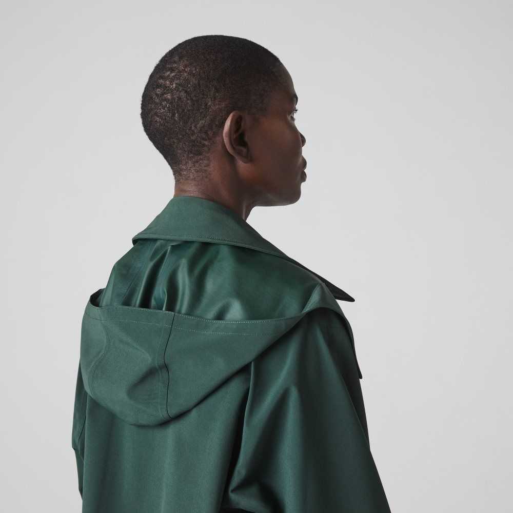 Lacoste Oversized Trench Coat Grønn | 9781-GXQDR