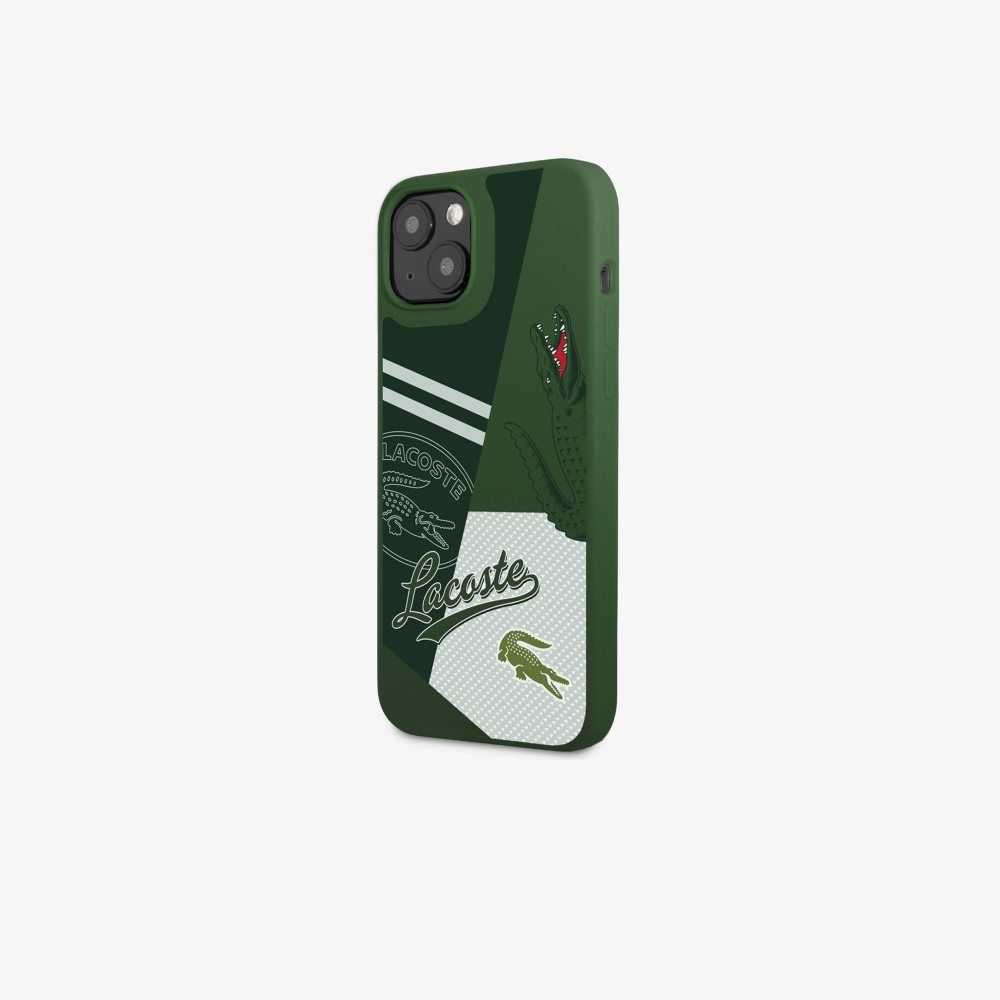 Lacoste Patchwork Print iPhone 14 Plus Multicolor | 7029-NOZXI