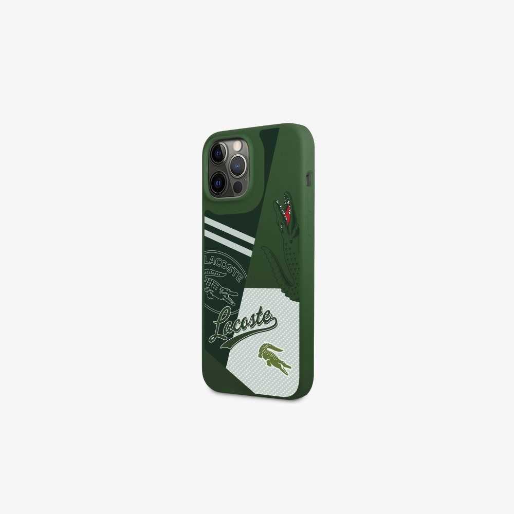 Lacoste Patchwork Print iPhone 14 Pro Multicolor | 6084-IZLHJ