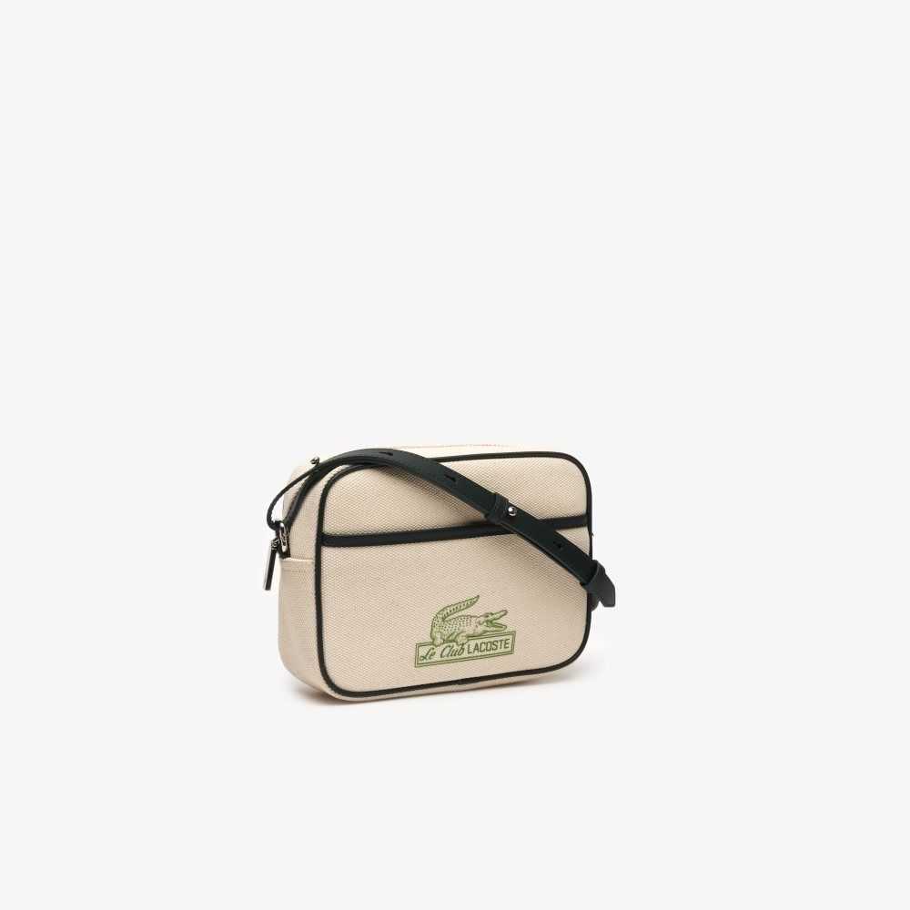 Lacoste Print Front Beige | 4739-INXER