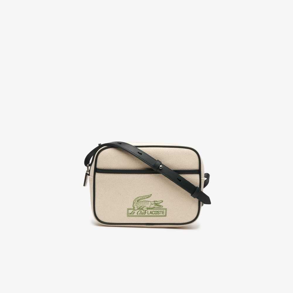 Lacoste Print Front Beige | 4739-INXER