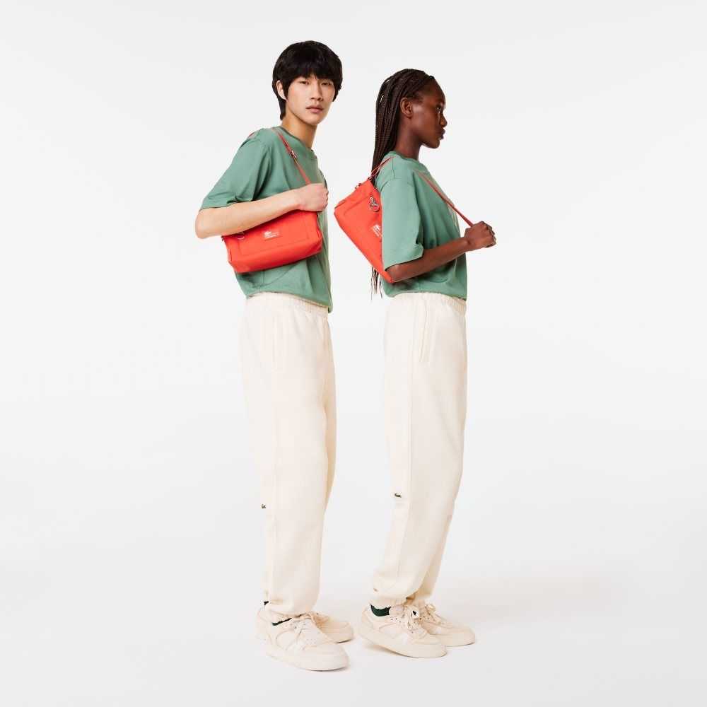 Lacoste Recycled Fiber Zipped Bag Multicolor | 9820-JENRB