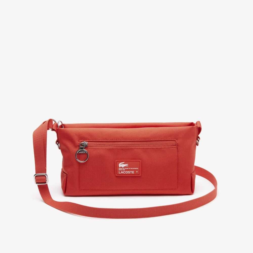 Lacoste Recycled Fiber Zipped Bag Multicolor | 9820-JENRB