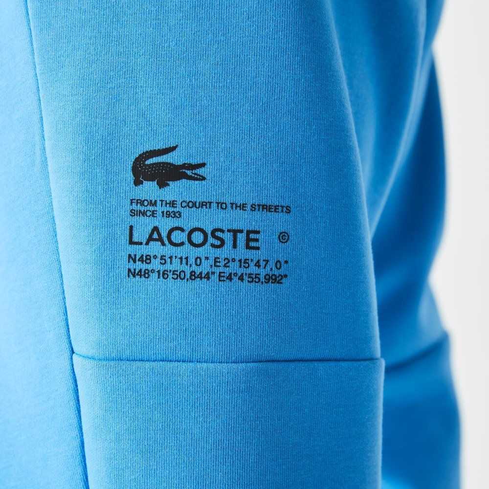 Lacoste Reflective Print Blå | 8953-KTBHU