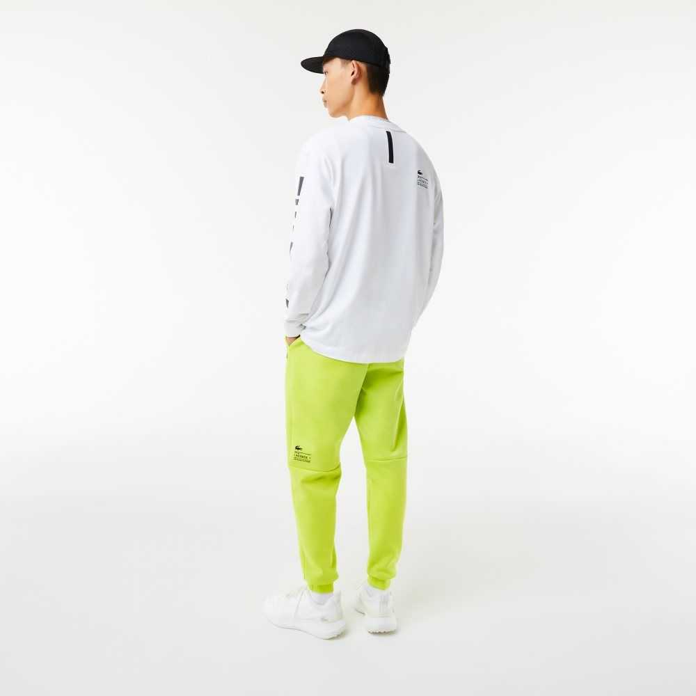 Lacoste Reflective Print Gul | 0549-LGRVT