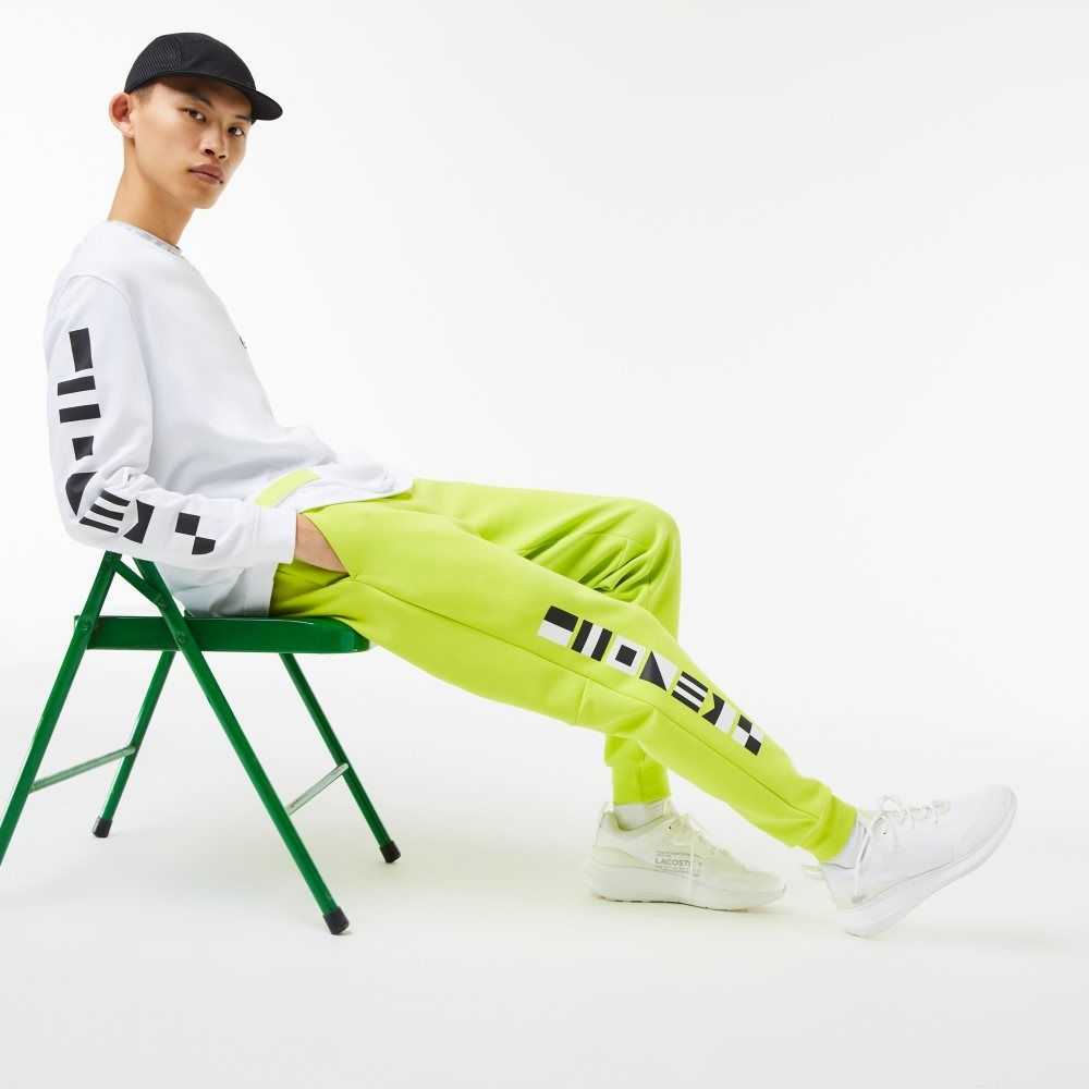 Lacoste Reflective Print Gul | 0549-LGRVT