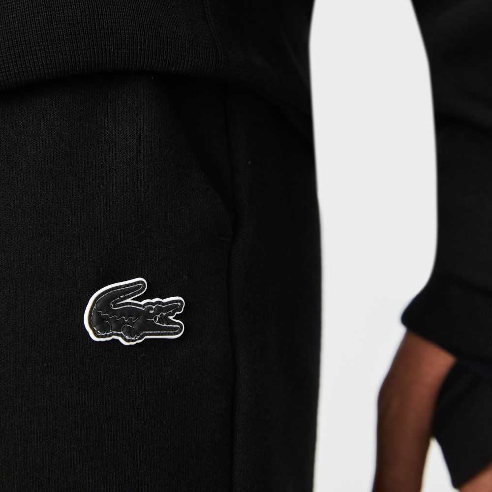 Lacoste Reflective Print Svarte | 9031-MUYXC